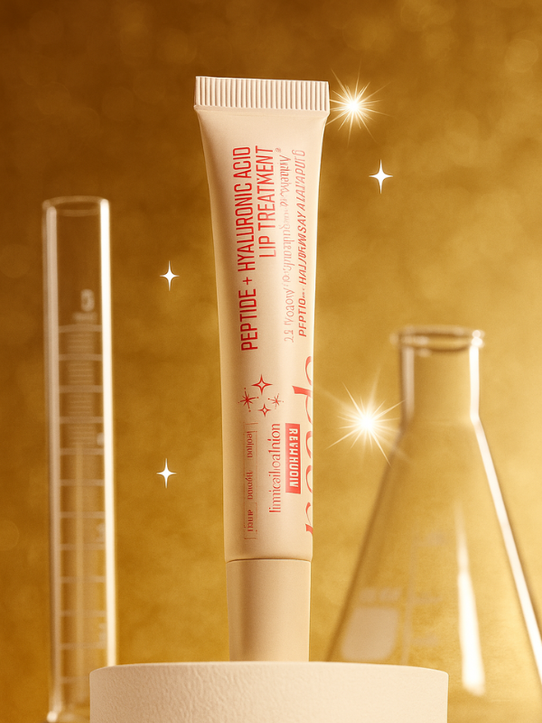 NERDS - Peptid + Hialuronsav Volumennövelő Ajakápoló - 2% Matrixyl® Synthe'6® + 1% Hyacolor™ HOLIDAY RED